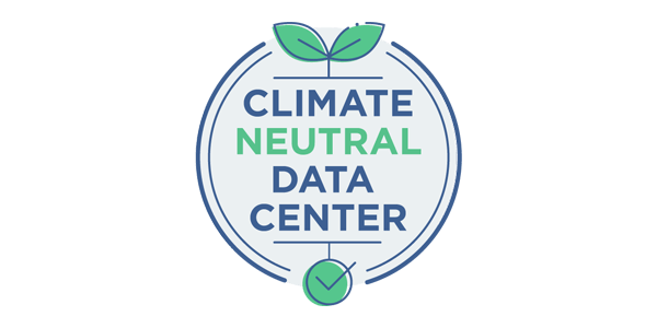 Climate Neutral Data Centre Logo